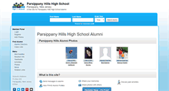 Desktop Screenshot of parsippanyhillshighschool.org